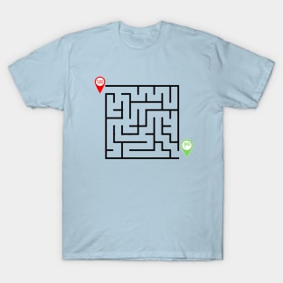 Maze Fun Labyrinth T-Shirt